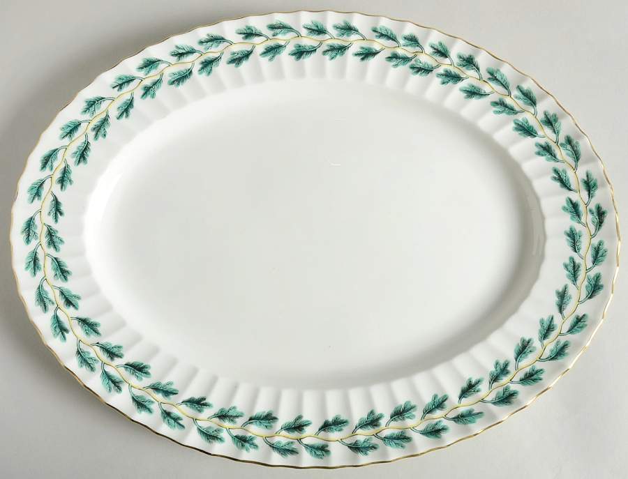 Royal Oak 15" Oval Serving Platter by Royal Worcester-1