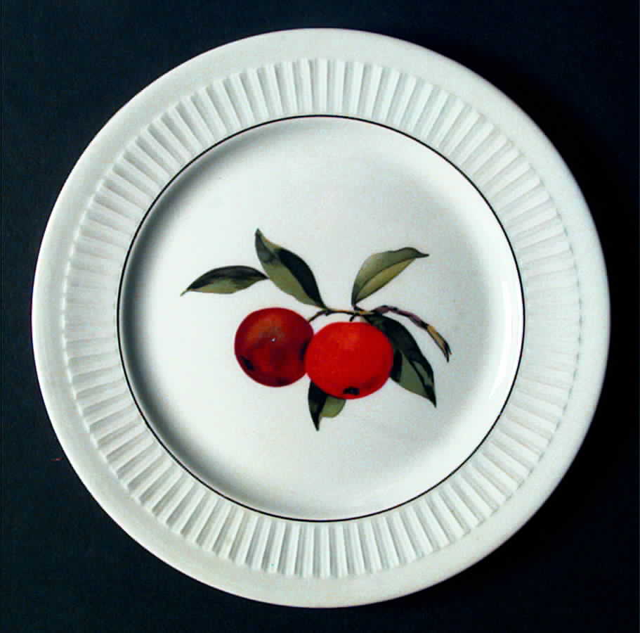 Shelton Orchard (Gold Verge) Salad Plate by Royal Worcester-1