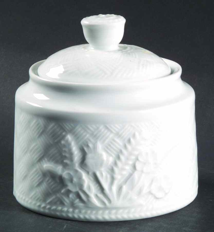 Somerset Sugar Bowl & Lid by Royal Worcester-1