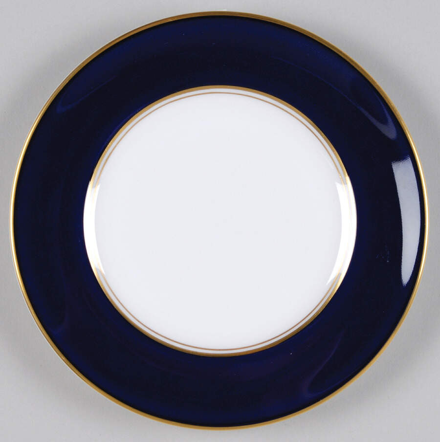 Ventura Cobalt Blue Bread & Butter Plate by Royal Worcester-1