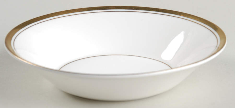 Viceroy (Gold Trim) Fruit/Dessert (Sauce) Bowl by Royal Worcester-1