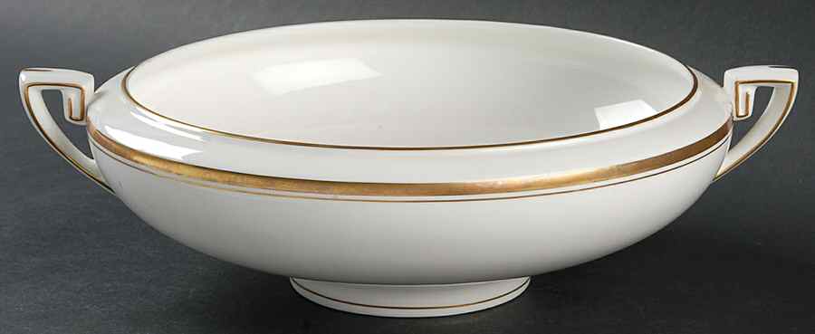 Viceroy (Gold Trim) Round Vegetable No Lid by Royal Worcester-1