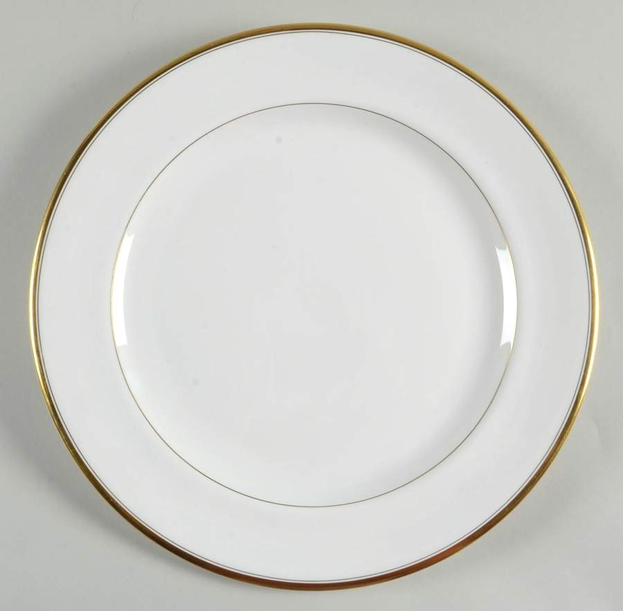 Viceroy (Gold Trim) 12" Chop Plate (Round Platter) by Royal Worcester-1