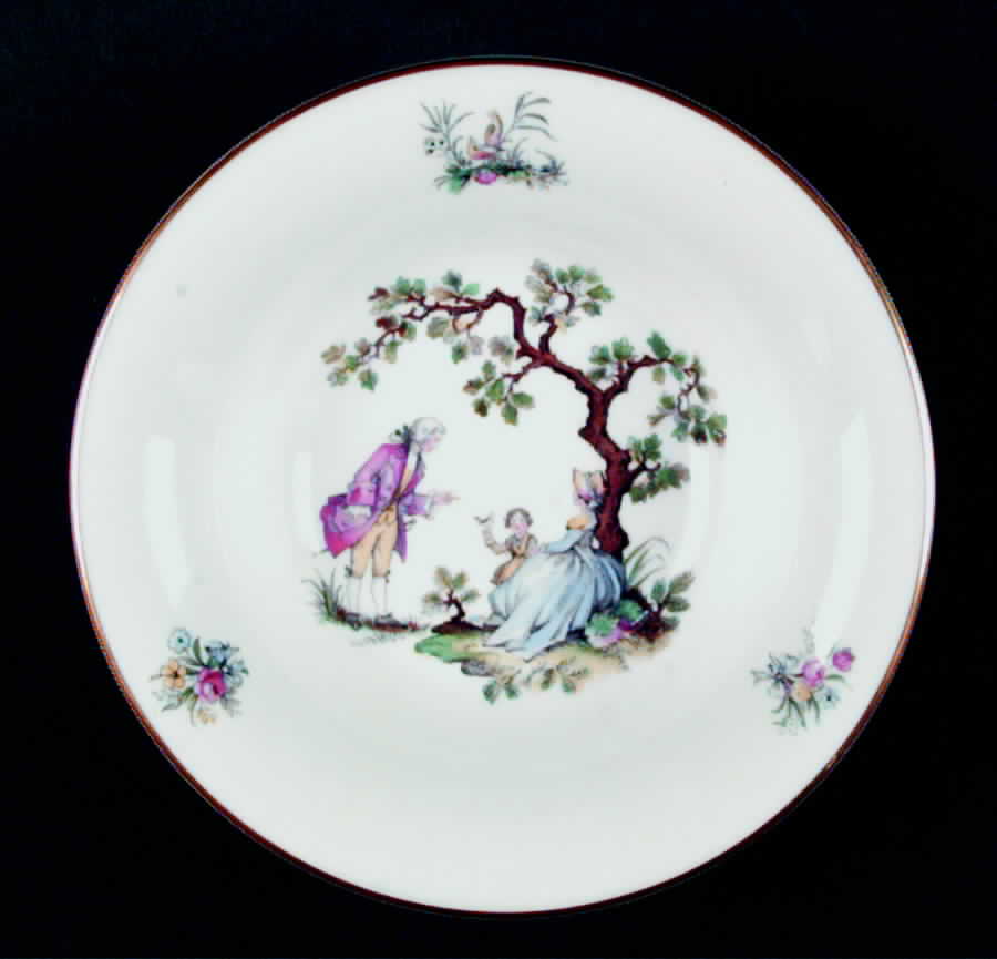 Watteau Coupe Cereal Bowl by Royal Worcester-1