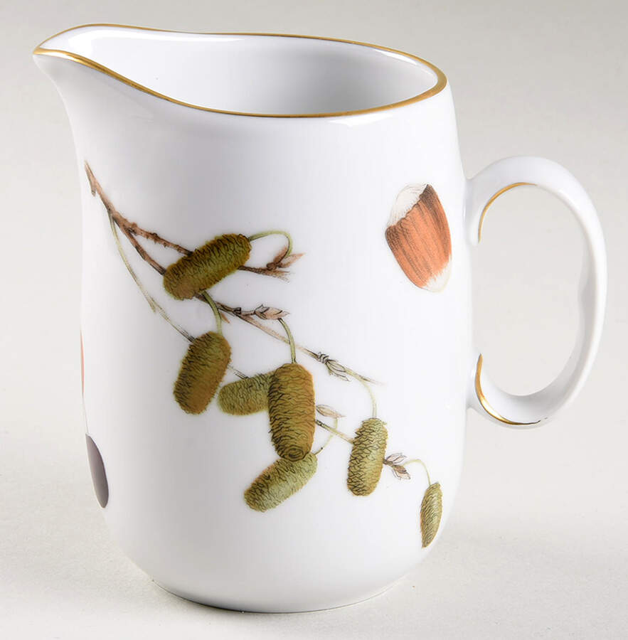 Wild Harvest (Gold Trim) 10 Oz Jug by Royal Worcester-1