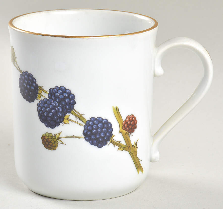 Wild Harvest (Gold Trim) Mug by Royal Worcester-1