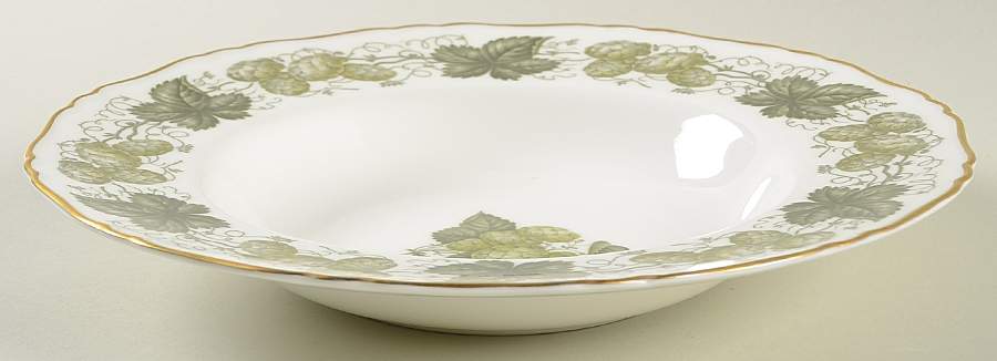 The Worcester Hop Large Rim Soup Bowl by Royal Worcester-1