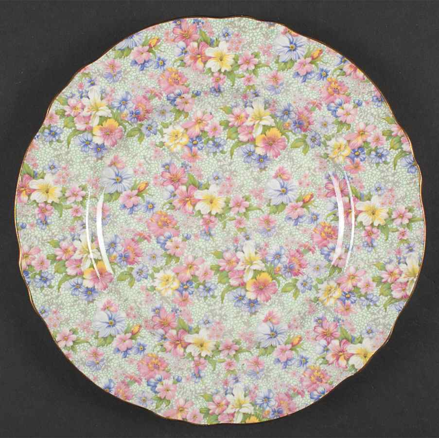 Marion (Older) Dinner Plate by Royal Winton-1