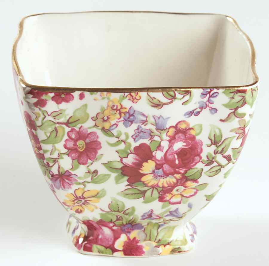 Summertime (Earthenware, Circa 1995) Open Sugar Bowl by Royal Winton-1