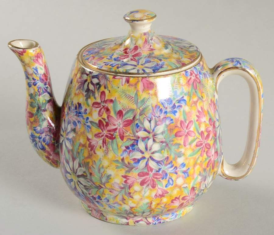 Wild Flowers Individual Breakfast Set Teapot & Lid by Royal Winton-1