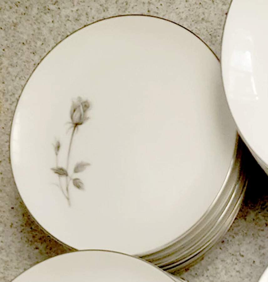 Monaco Rose Bread & Butter Plate by Royal Monaco-1
