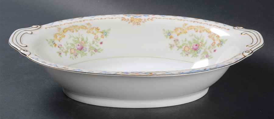 Batavia (Japan) 10" Oval Vegetable Bowl by Royal York (Japan)-1