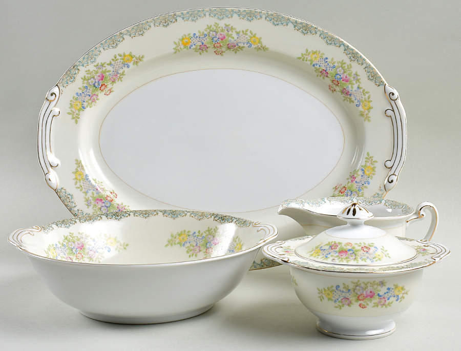 Danbury 5 Piece Hostess Set by Royal York (Japan)-1