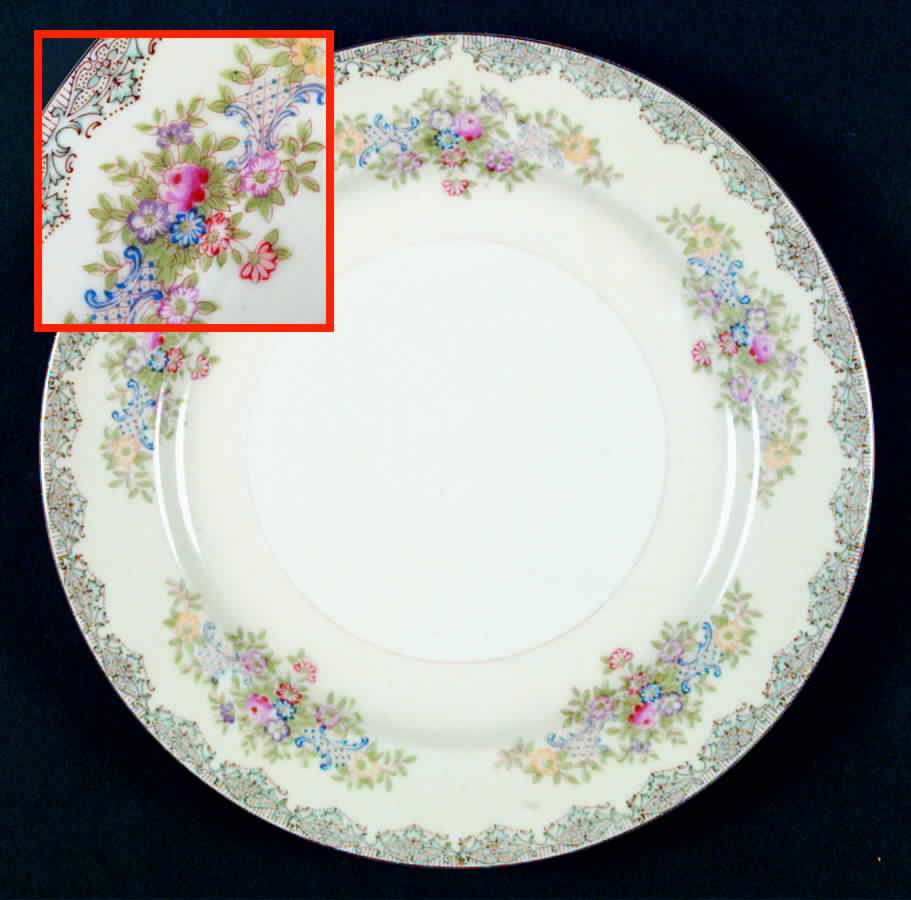 Danbury Dinner Plate by Royal York (Japan)-1