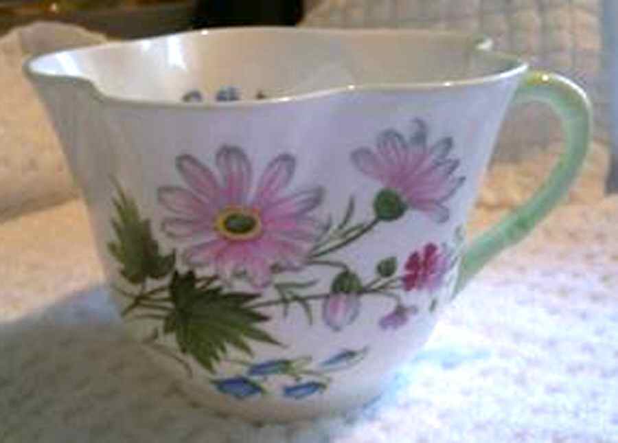 Wild Flowers (England) Flat Cup by Royal York (England)-1