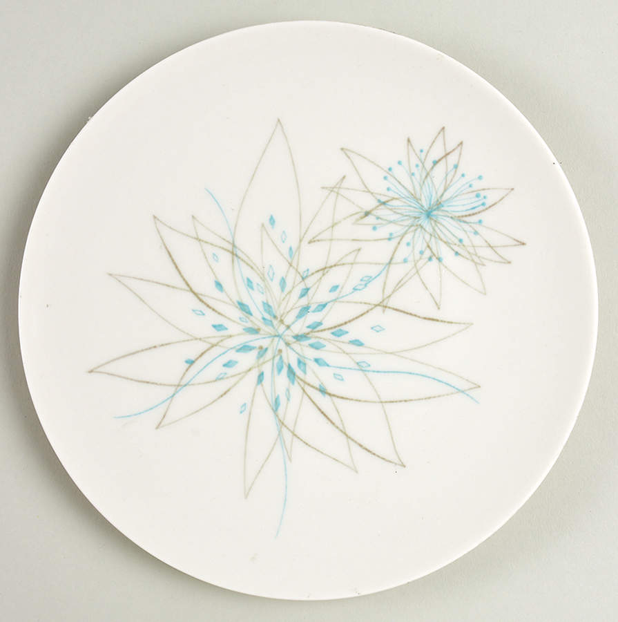 Sea Flower Salad Plate by Rice Islands-1