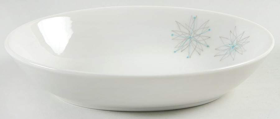 Sea Flower 9" Oval Vegetable Bowl by Rice Islands-1