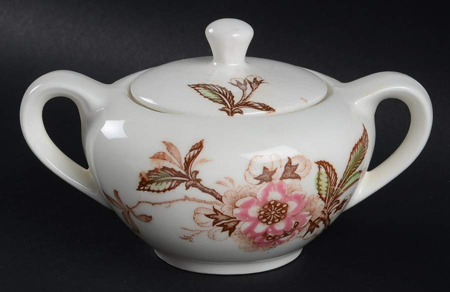 RDW1 Sugar Bowl & Lid by Royal Swedana (Japan)-1