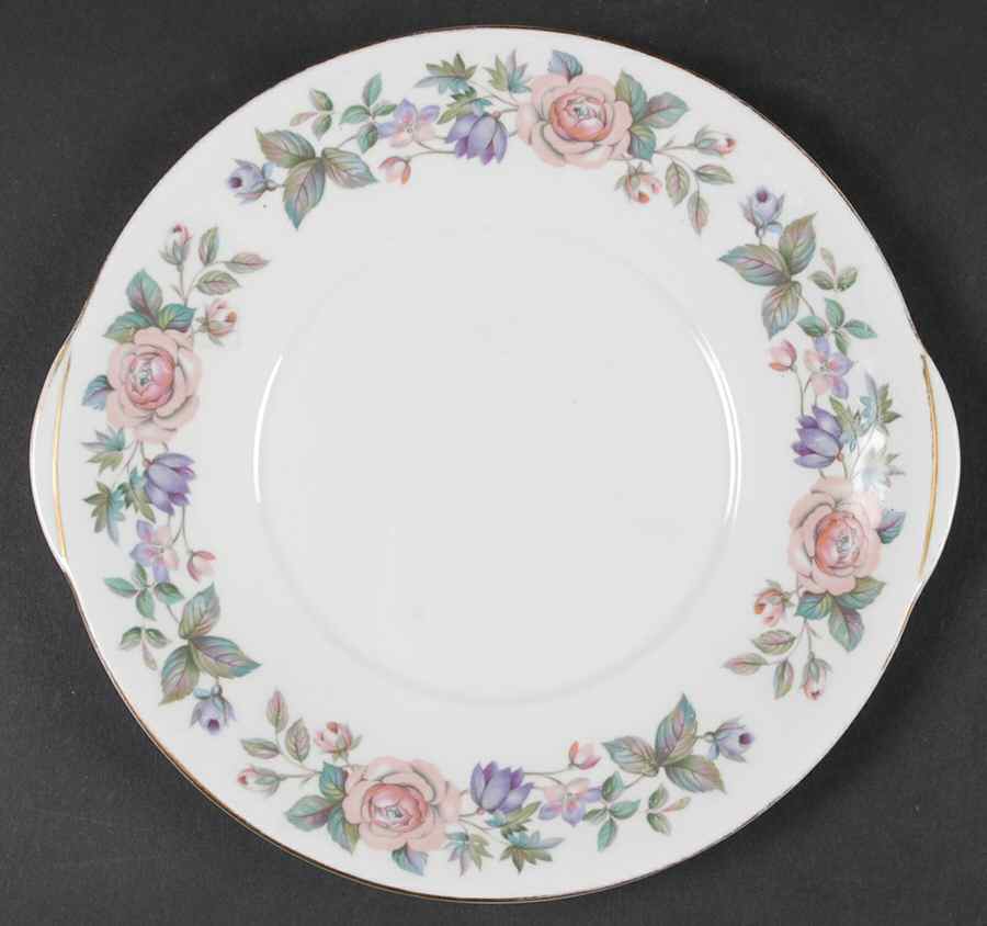 Fragrance Handled Cake Plate by Royal Grafton-1