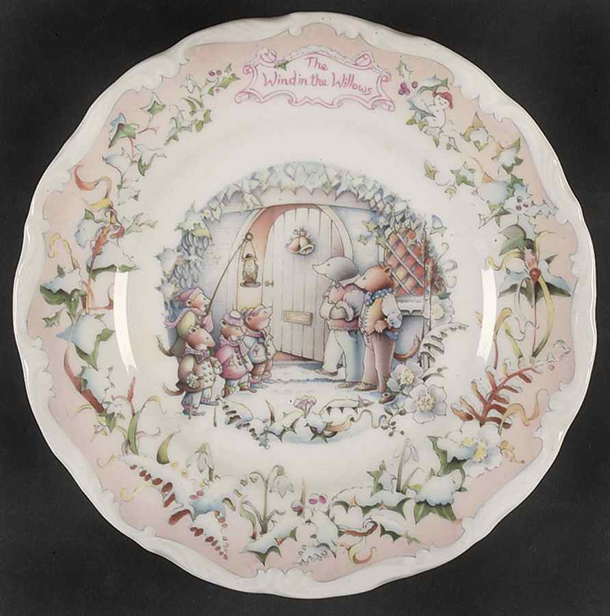 Wind In The Willows Bread & Butter Plate by Royal Albert-1
