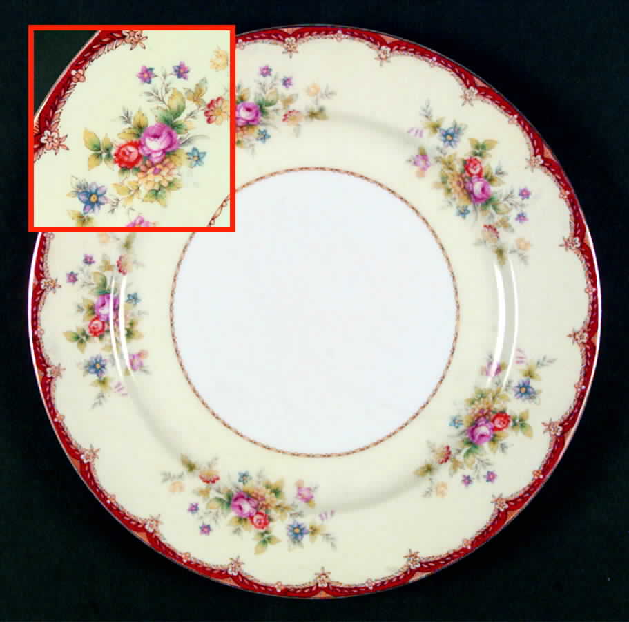REA1 Dinner Plate by Reading (Japan)-1