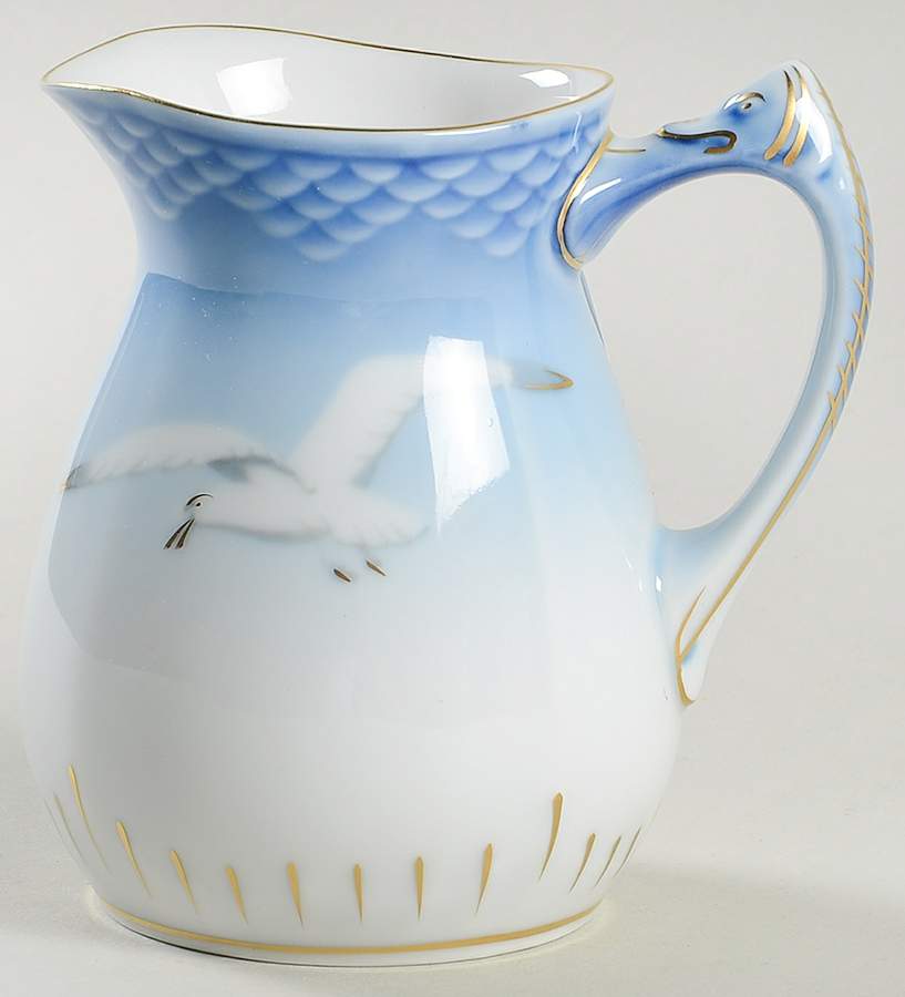 Seagull Creamer by Royal Copenhagen-1
