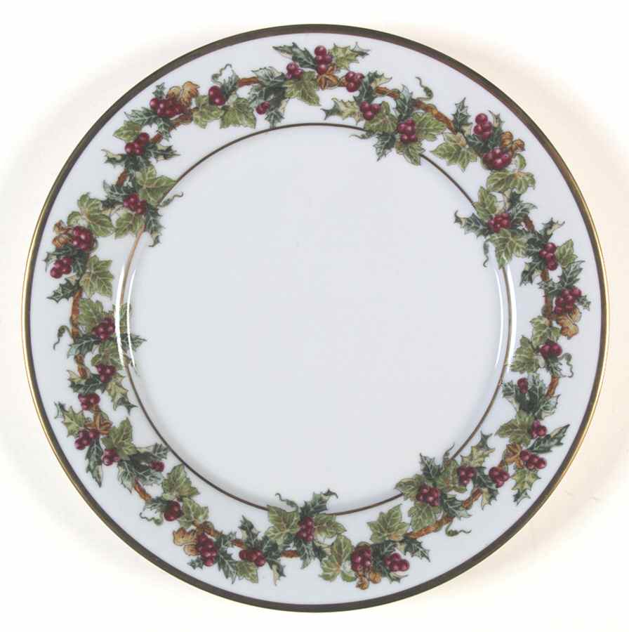 The Holly and The Ivy Dinner Plate by Royal Gallery-1