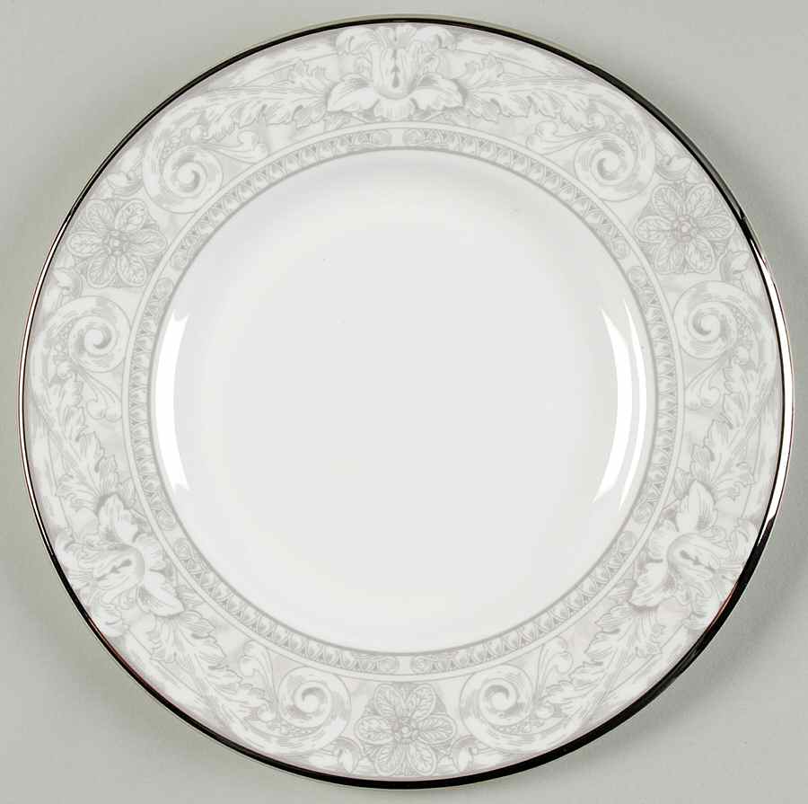 Naples Platinum Salad Plate by Royal Doulton-1