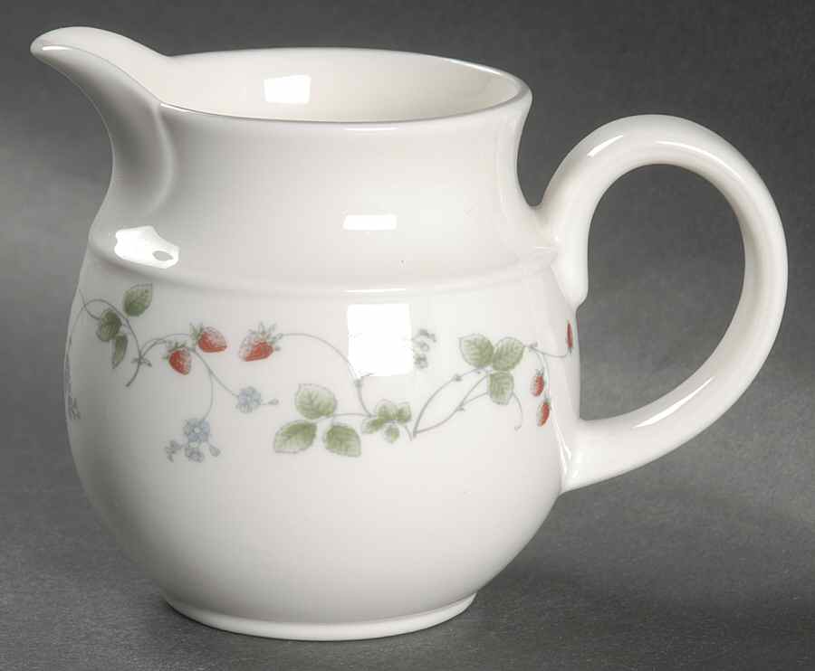 Strawberry Fayre Red Creamer by Royal Doulton-1