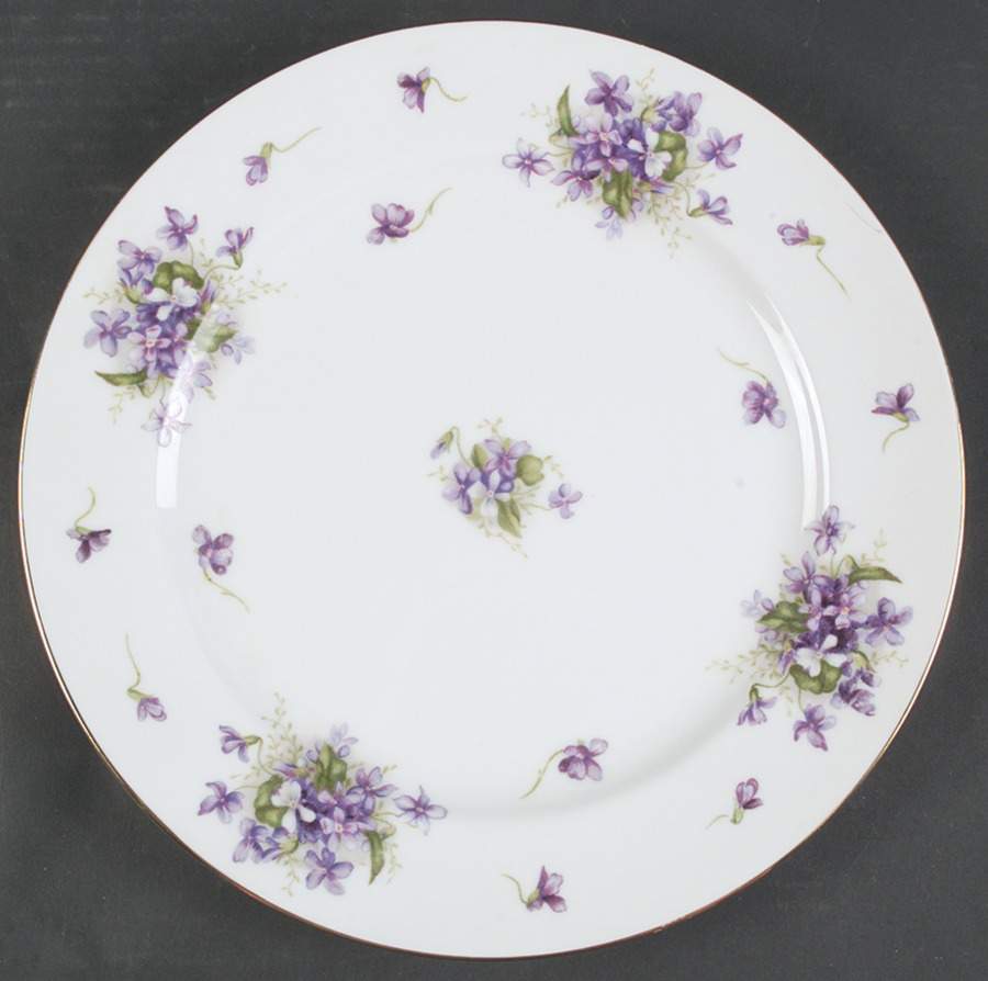 Spring Violets 12" Chop Plate (Round Platter) by Rossetti-1