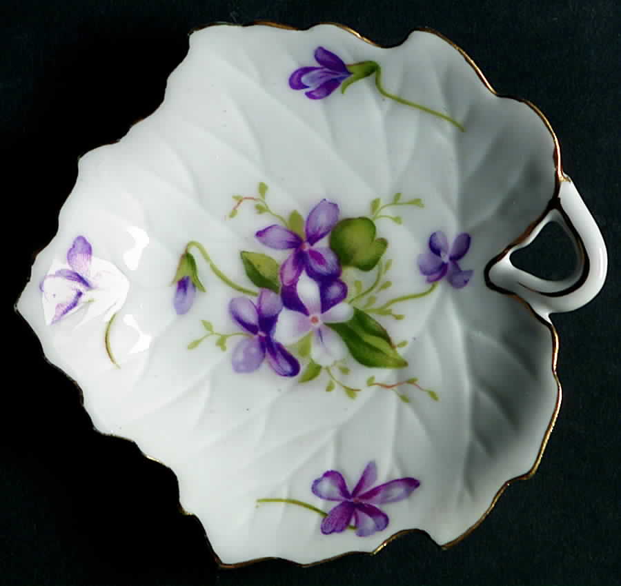 Spring Violets 4" Ashtray by Rossetti-1