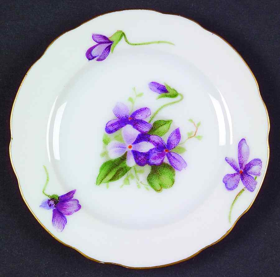 Spring Violets Butter Pat by Rossetti-1