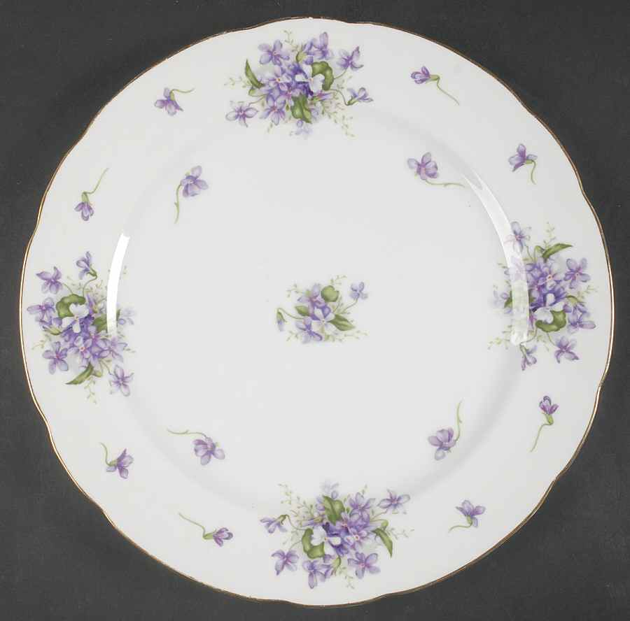 Spring Violets 12" Chop Plate (Round Platter) by Rossetti-1