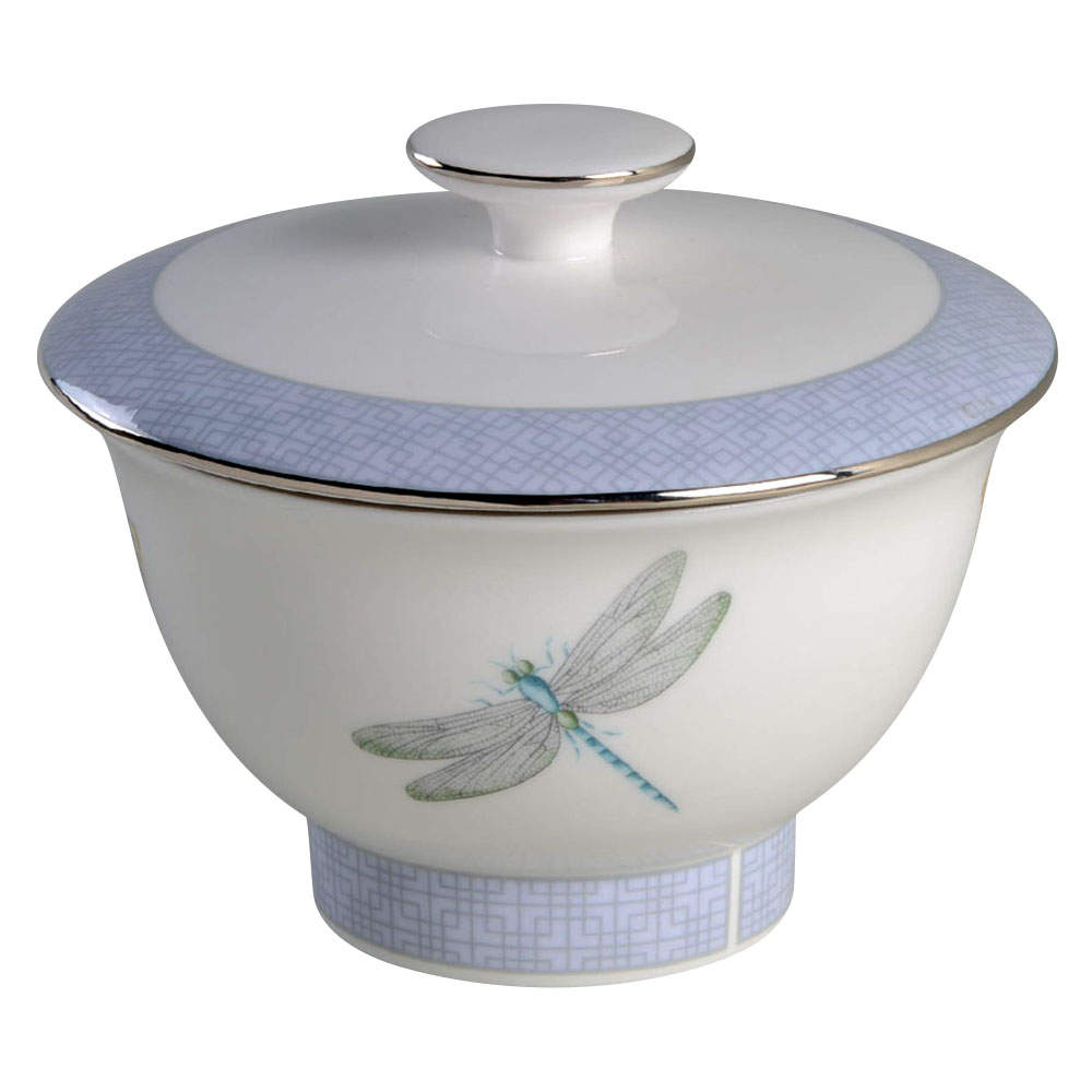 Kimono Sugar Bowl & Lid by Royal Worcester-1