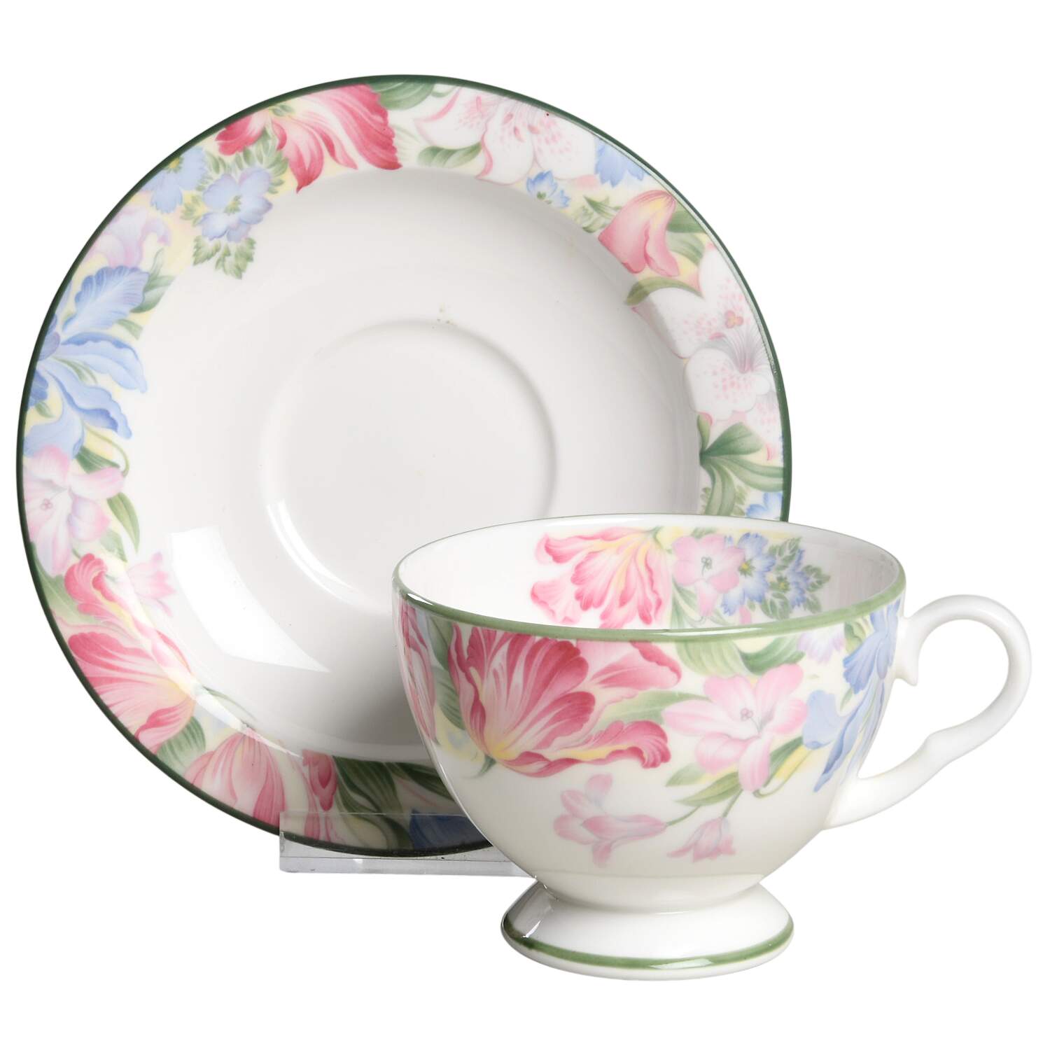 Fonteyn Footed Cup & Saucer Set by Royal Albert-1