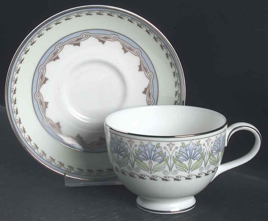 Taylor Footed Cup & Saucer Set by Royal Doulton-1