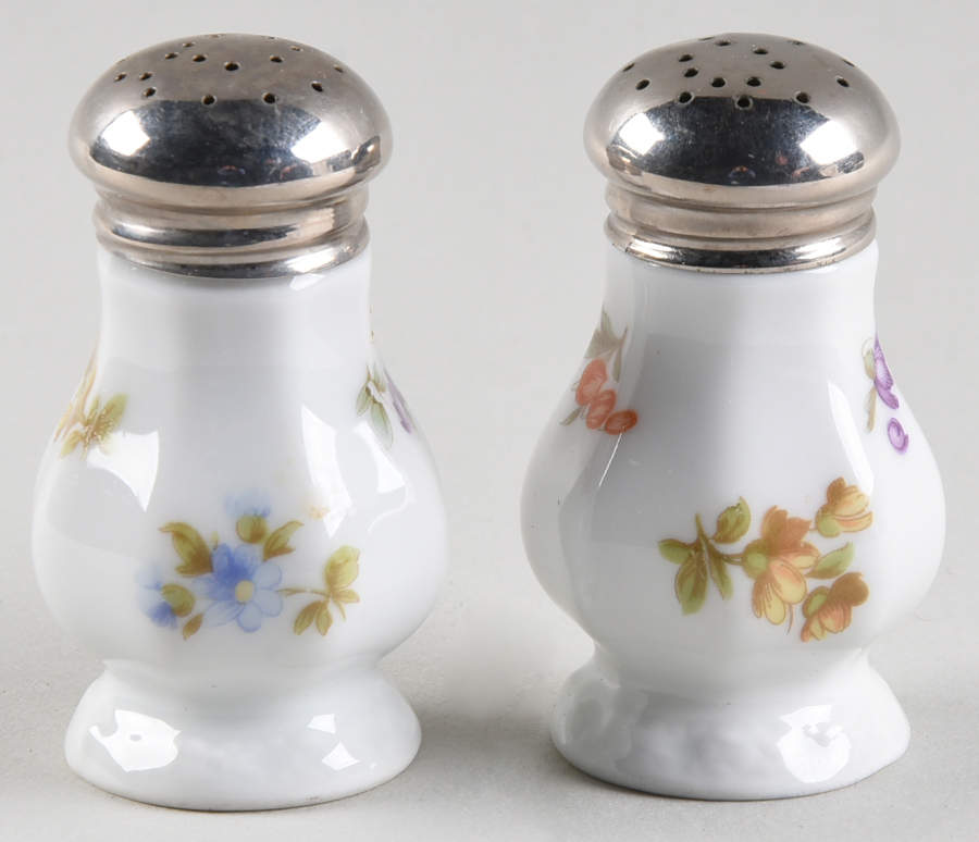 Flowers (Maria Stamp) Salt & Pepper Set by Rosenthal - Continental-1