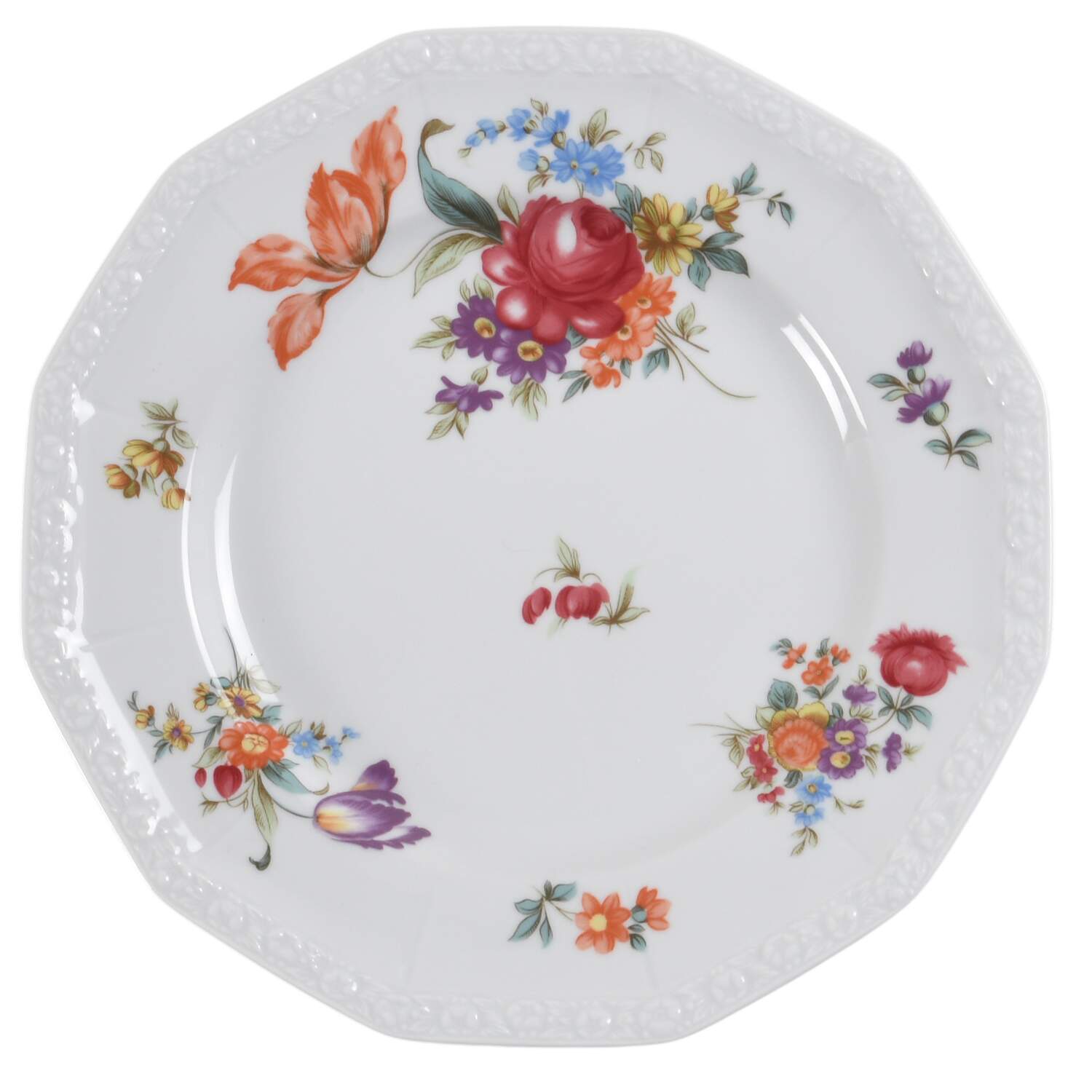 Flowers (Maria Stamp) Dinner Plate by Rosenthal - Continental-1