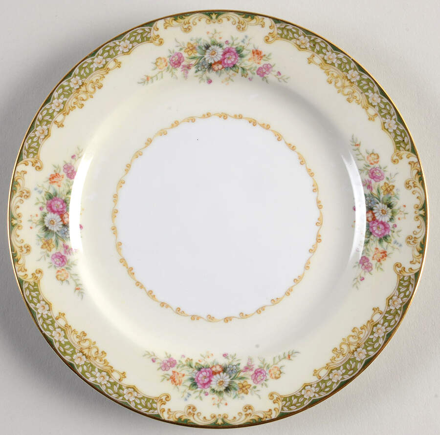 RO11 Salad Plate by Rose (Japan)-1