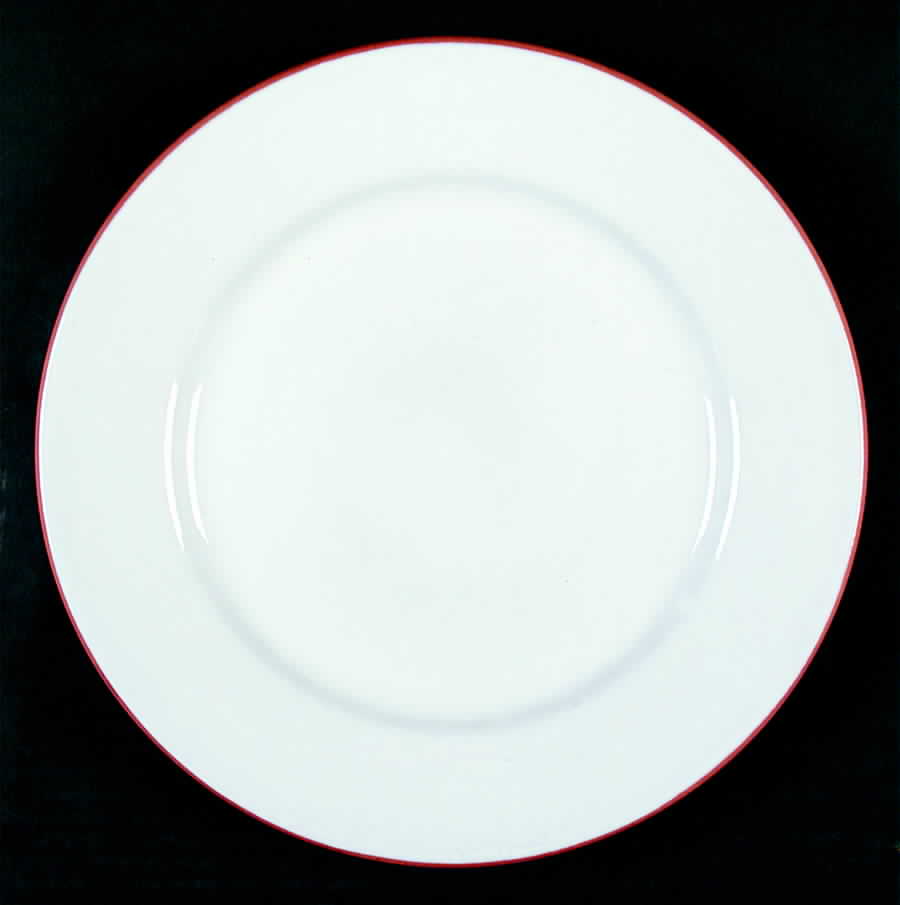 Terra Rosa White Dinner Plate by Reco-1