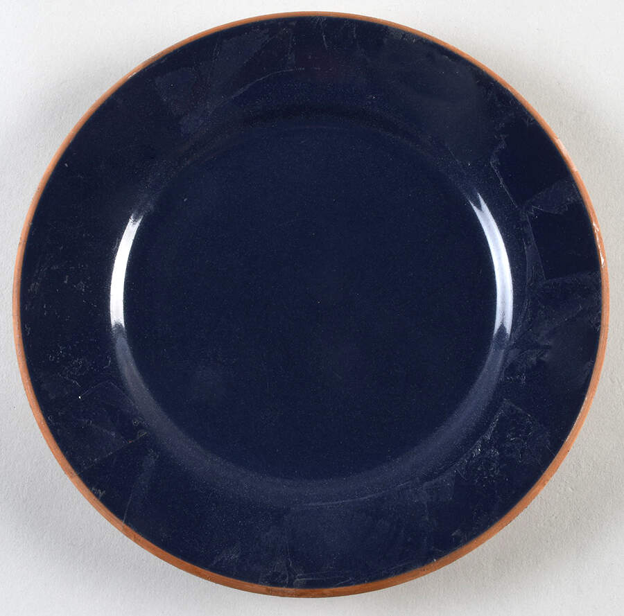Terra Rosa Cobalt Blue Salad Plate by Reco-1