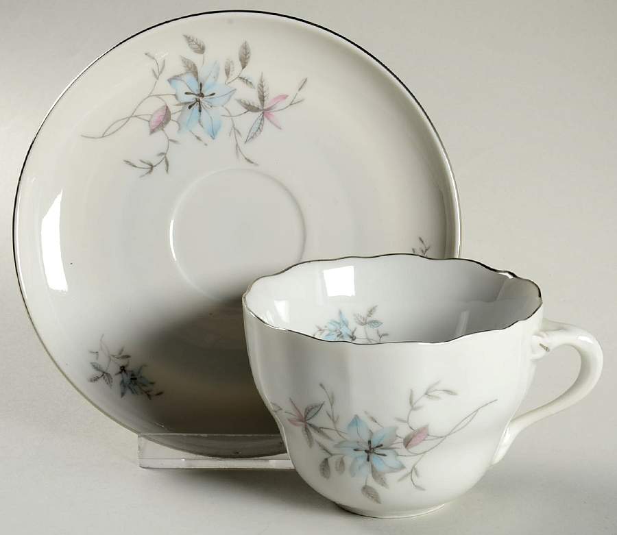 RBO5 Flat Cup & Saucer Set by Royal Bohemian-1