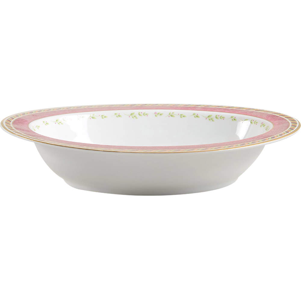 Seasons of Colour Red 11" Oval Vegetable Bowl by Royal Albert-1