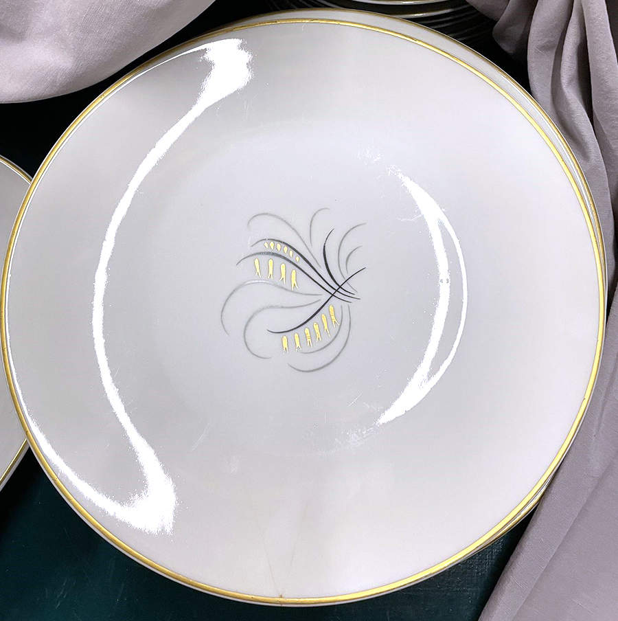 Soiree Dinner Plate by Raynaud-1