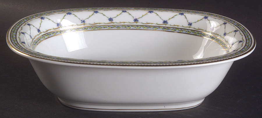 Allee Royale 9" Oval Vegetable Bowl by Raynaud-1