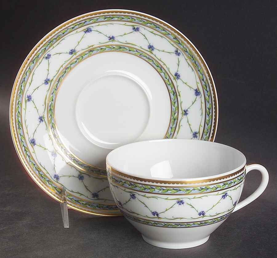 Allee Royale Breakfast Cup & Saucer Set by Raynaud-1
