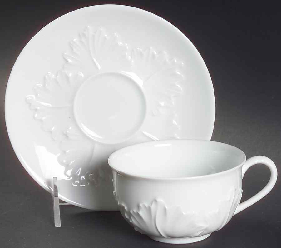 Antilles Flat Cup & Saucer Set by Raynaud-1