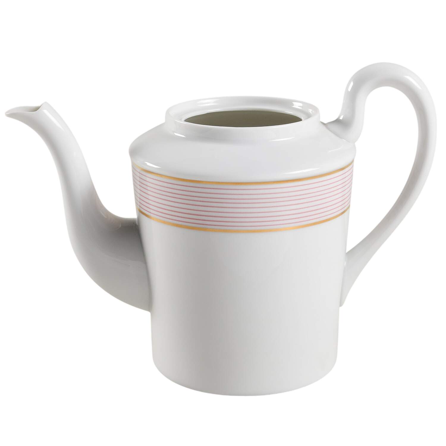 Crinoline Pink Teapot No Lid by Raynaud-1