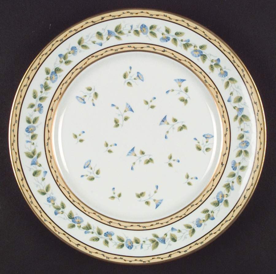 Morning Glory (Spray) Dinner Plate by Raynaud-1