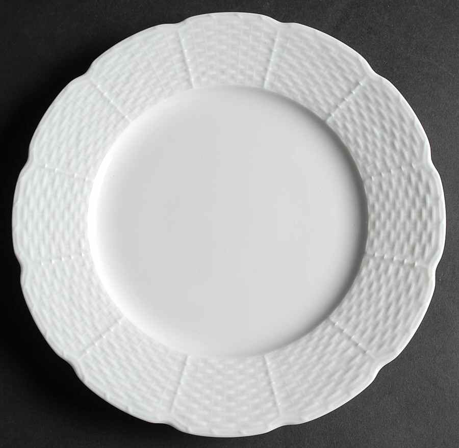 Osier Dessert Luncheon Plate by Raynaud-1